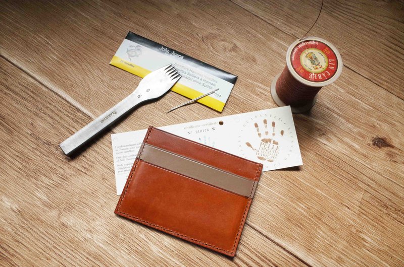 简易钞票夹-四卡一钞 - 皮夹/钱包 - 真皮 多色