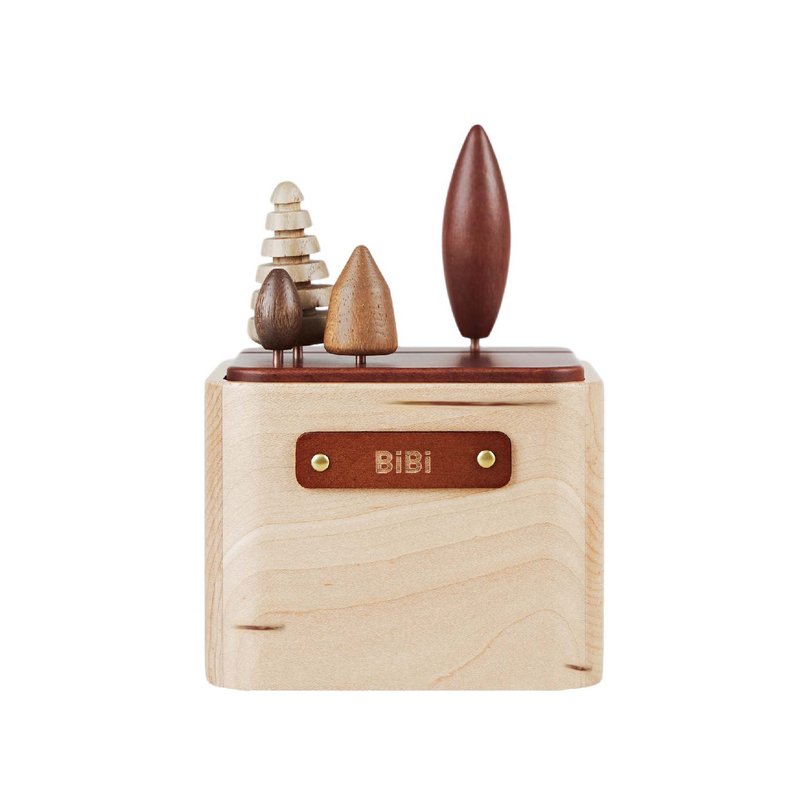 【福利品】宠爱回忆盒-尾巴之森 (不含压克力照片) - 其他 - 木头 咖啡色