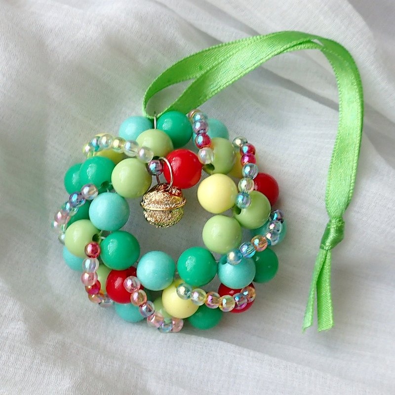 串珠-体验课程│耶诞圈 - 其他 - 压克力 