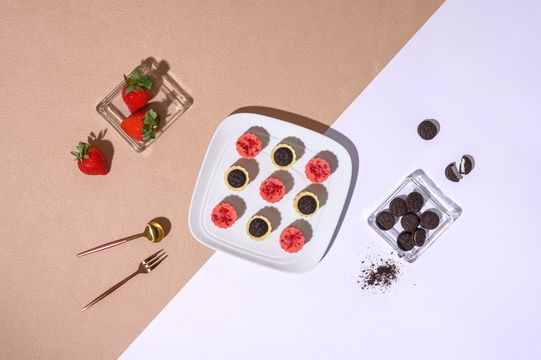 【和生御品】花漾绿豆黄【草莓优格&可可巧酥】 - 蛋糕/甜点 - 其他材质 