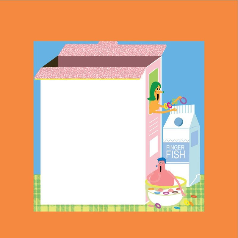 note pad memo - 便条纸/标签贴 - 纸 多色