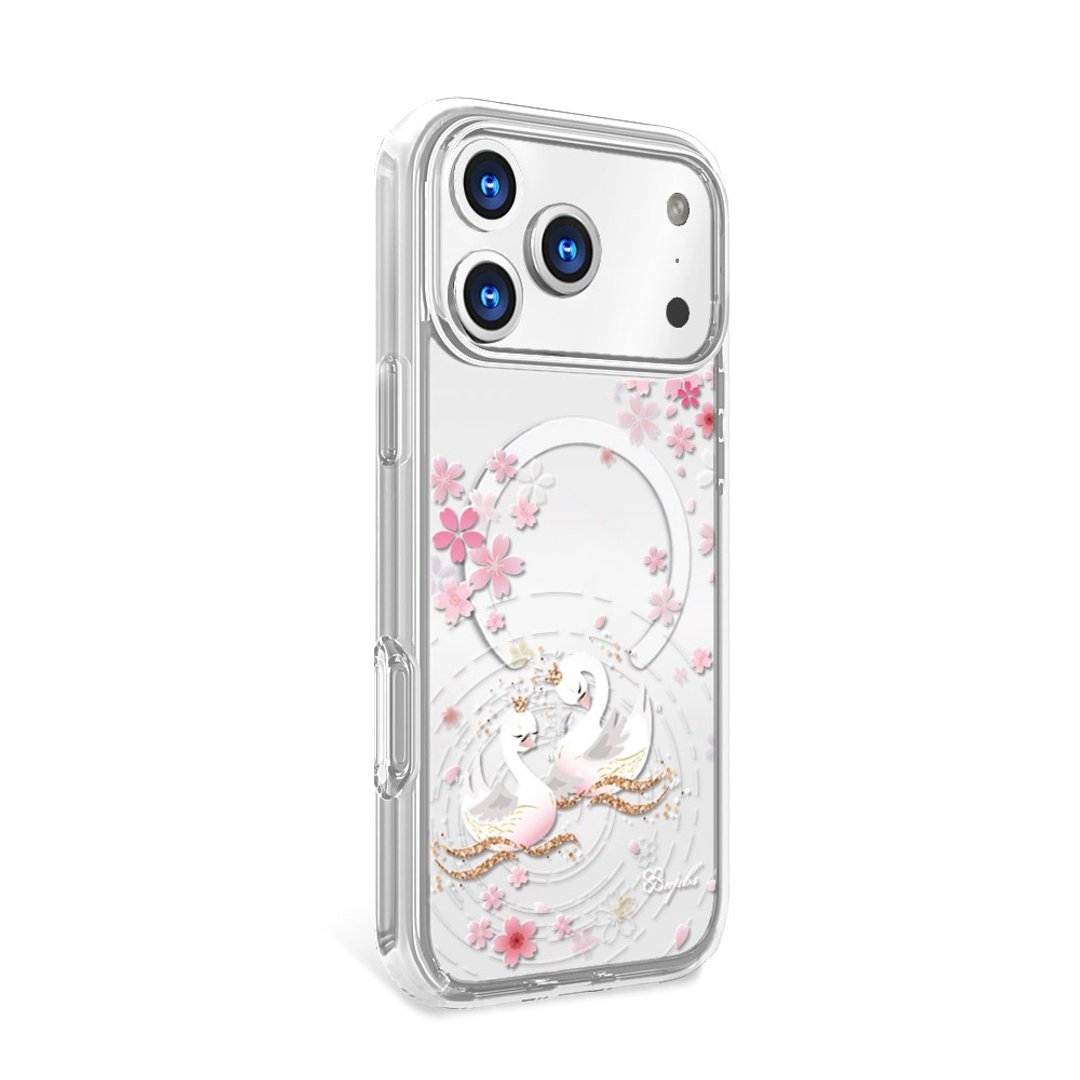 iPhone 18/17/16/15/14/13/12/11 轻薄军规防摔磁吸壳 - 天鹅湖 - 手机壳/手机套 - 其他材质 多色