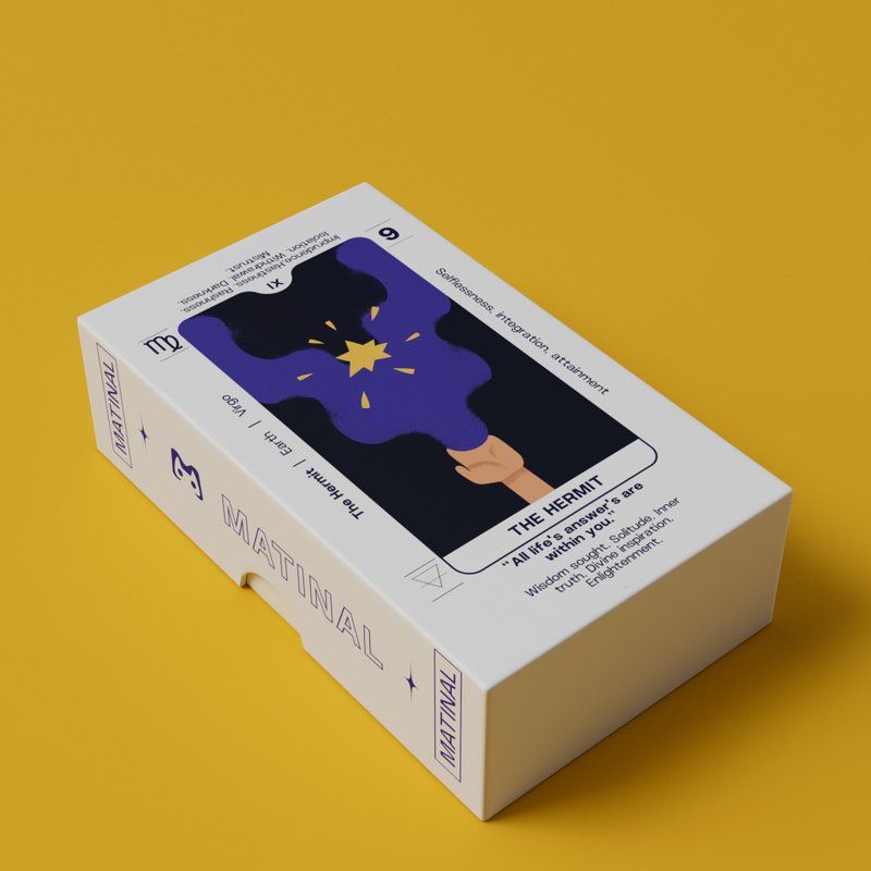 【晨间曲】维特塔罗牌 韦特系星菱卡集 极简主义 抽象艺术风格 - 桌游/玩具 - 纸 多色