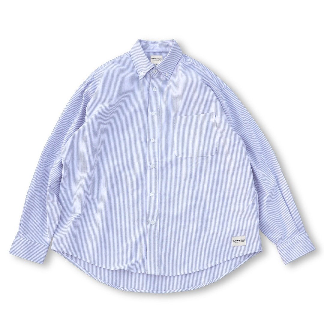 CLASSIC STRIPE SHIRT 男装 宽版 牛津衬衫 (BEST BUY 常卖款) - 男装衬衫 - 棉 白色