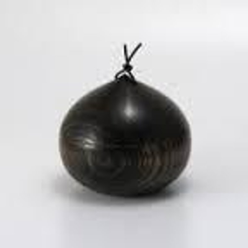 Keyaki tea canister chestnut - 调味罐/酱料瓶 - 木头 橘色