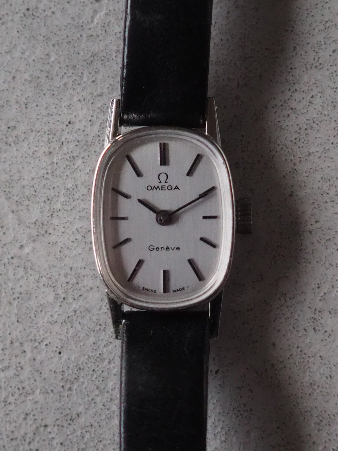 OMEGA 欧米茄 DE VILLE 碟飞 椭圆形腕表 手表 银色 女仕 古董 精品 - 女表 - 不锈钢 银色