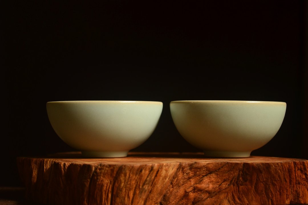 汝青大圆对杯 (2 只) 手冲滤杯 咖啡滤杯 咖啡滤器 快速出货 - 茶具/茶杯 - 陶 银色
