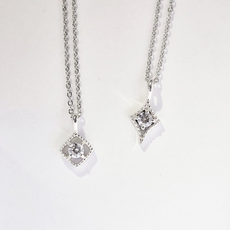 【比法一生】纯银坠子-光之守  925纯银手作银饰 - 项链 - 银 银色