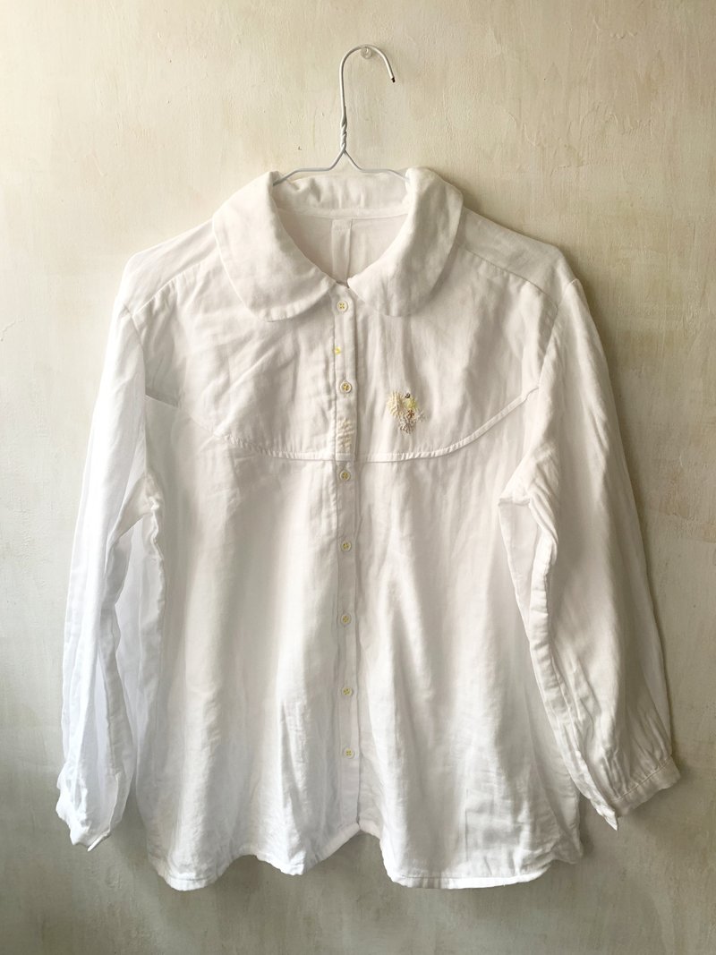 长袖衬衫--时间的年轮 - 女装衬衫 - 棉．麻 