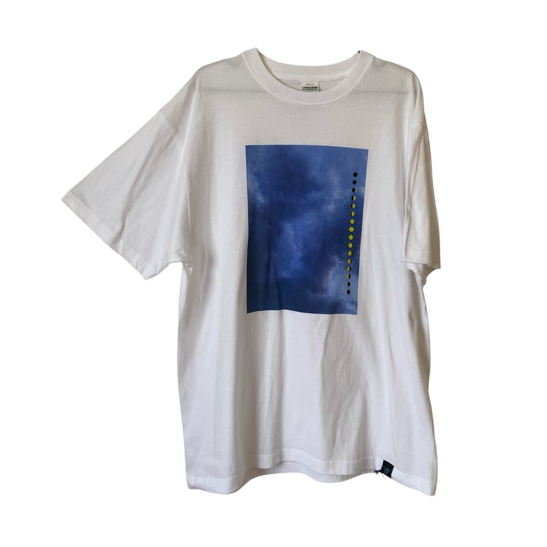 5.6oz. T 恤 - lunar cycle - - 男装上衣/T 恤 - 棉 白色