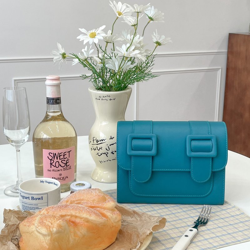 MERIMIES 斜背包 | 松石绿 - 侧背包/斜挎包 - 人造皮革 绿色