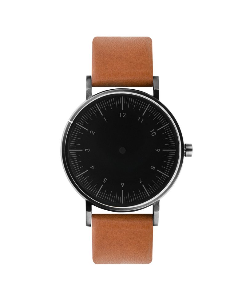 Simpl Watch - Orbit Tan - 男表/中性表 - 不锈钢 黑色