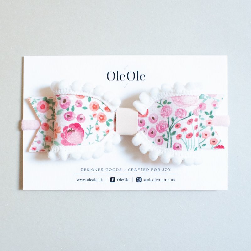 宝宝头带 碎花布 田园风 小清新 蝴蝶 儿童头带 婴儿 发带 头饰 - 奶瓶/奶嘴 - 其他材质 多色