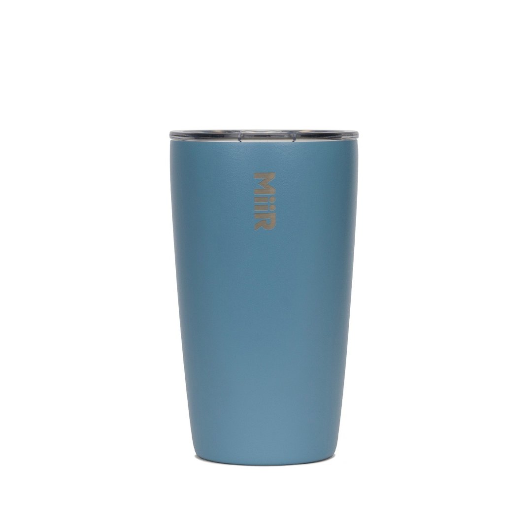 MiiR 双层真空 保温/保冰 随行杯(滑盖开关盖) 12oz/354ml 地出蓝 - 保温瓶/保温杯 - 不锈钢 蓝色