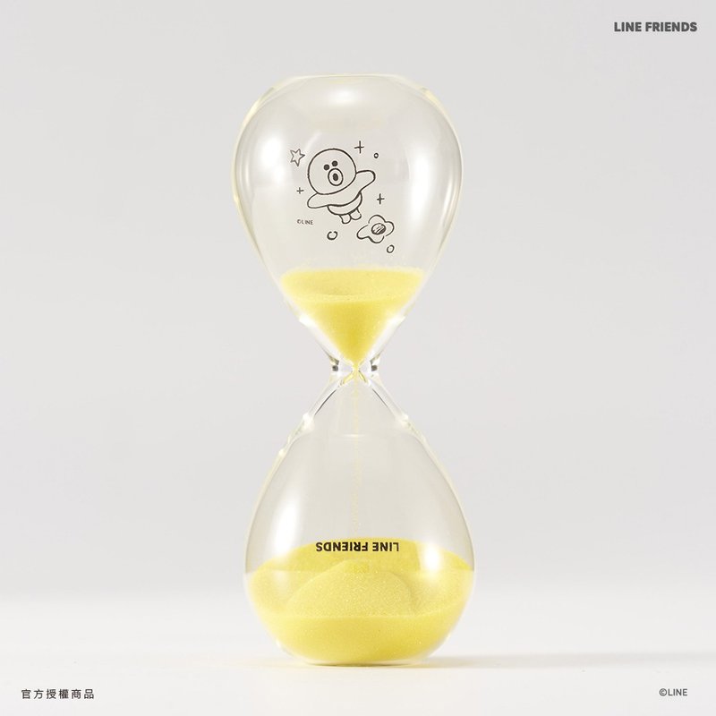 LINE FRIENDS 10分钟沙漏-莎莉 Sally 10mins Timer - 摆饰 - 玻璃 黄色