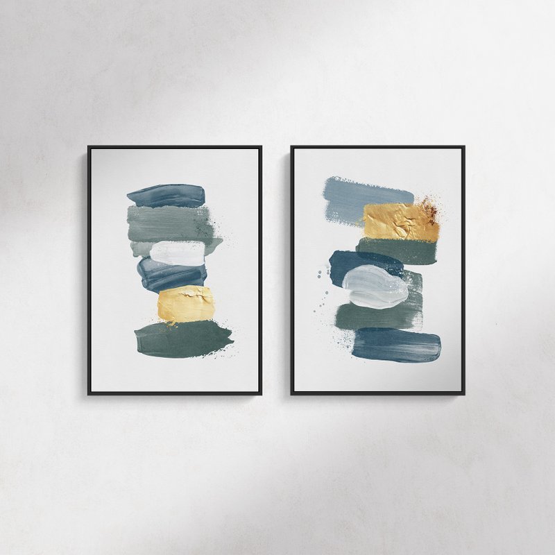 微甜马卡龙-A | 艺术微喷 | 挂画 - 海报/装饰画/版画 - 木头 