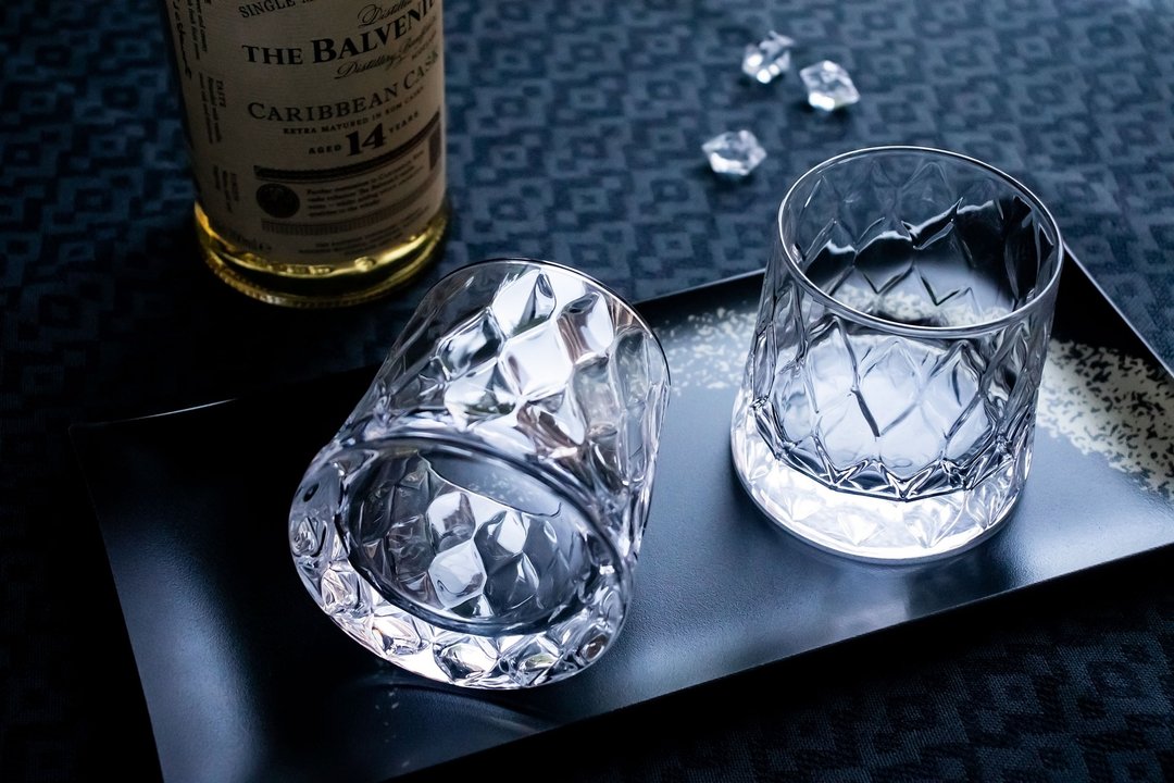 【威士忌杯礼盒-连关公都点头】 - 玻璃杯 - 玻璃 金色