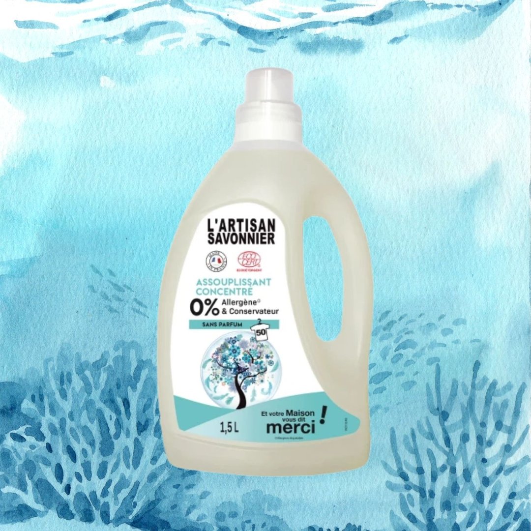L'Artisan Savonnier 浓缩衣物柔软精(低敏) 1.5L - 衣物清洁 - 浓缩/萃取物 黄色