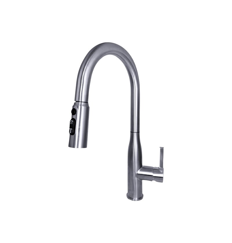 【MULTI百工居室】MIT制造MTK29STBN伸缩台面鹅颈龙头_不锈钢拉丝 - 其他 - 不锈钢 