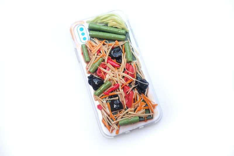 Somtum Thai food Case - 手机壳/手机套 - 硅胶 红色