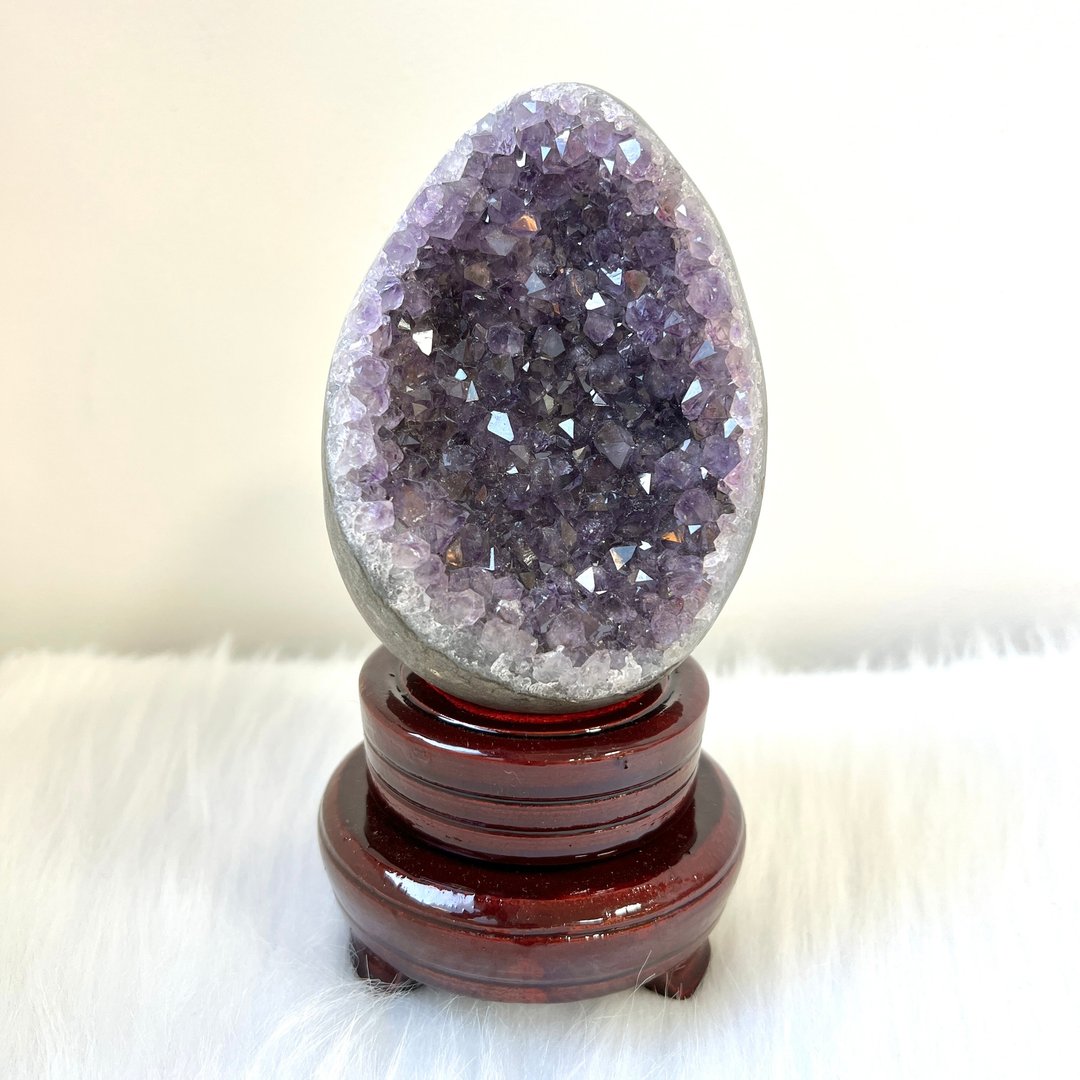 紫晶蛋 | 水晶 | 水晶蛋 | 水晶摆件 - 摆饰 - 水晶 紫色