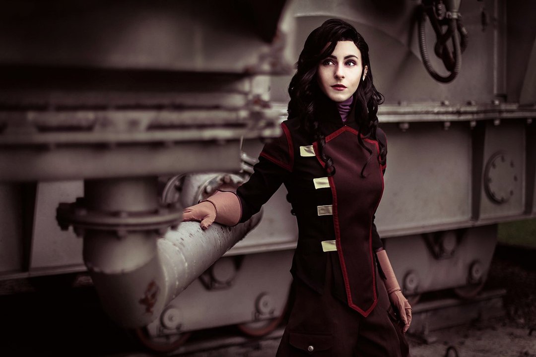 Asami Sato cosplay Avatar: The legend of Korra cosplay costume - 其他 - 其他人造纤维 黑色