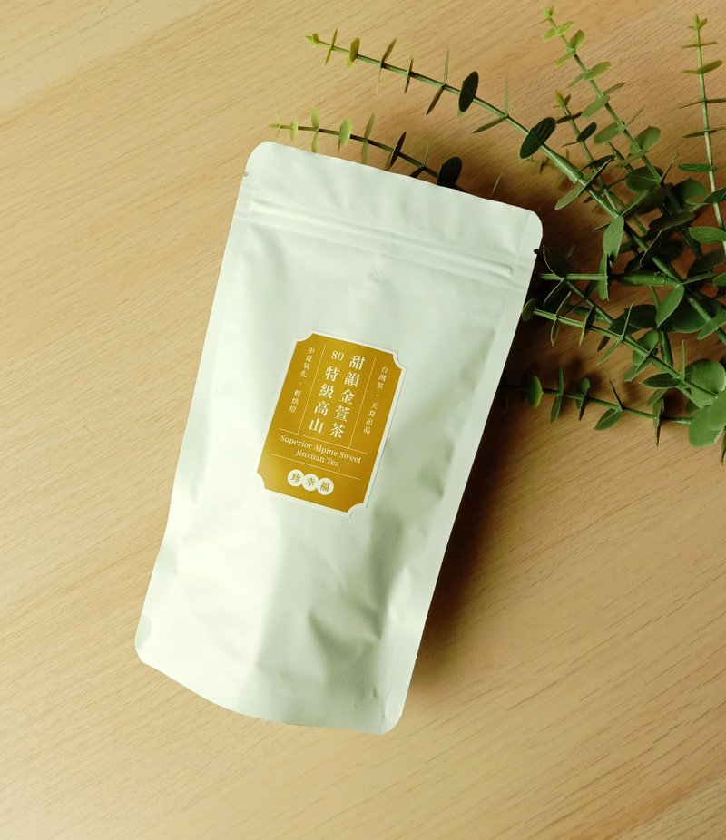 【经济包】特级高山甜韵金萱茶_15入立体茶包 融合白茶甜工艺的茶 - 茶 - 植物．花 金色