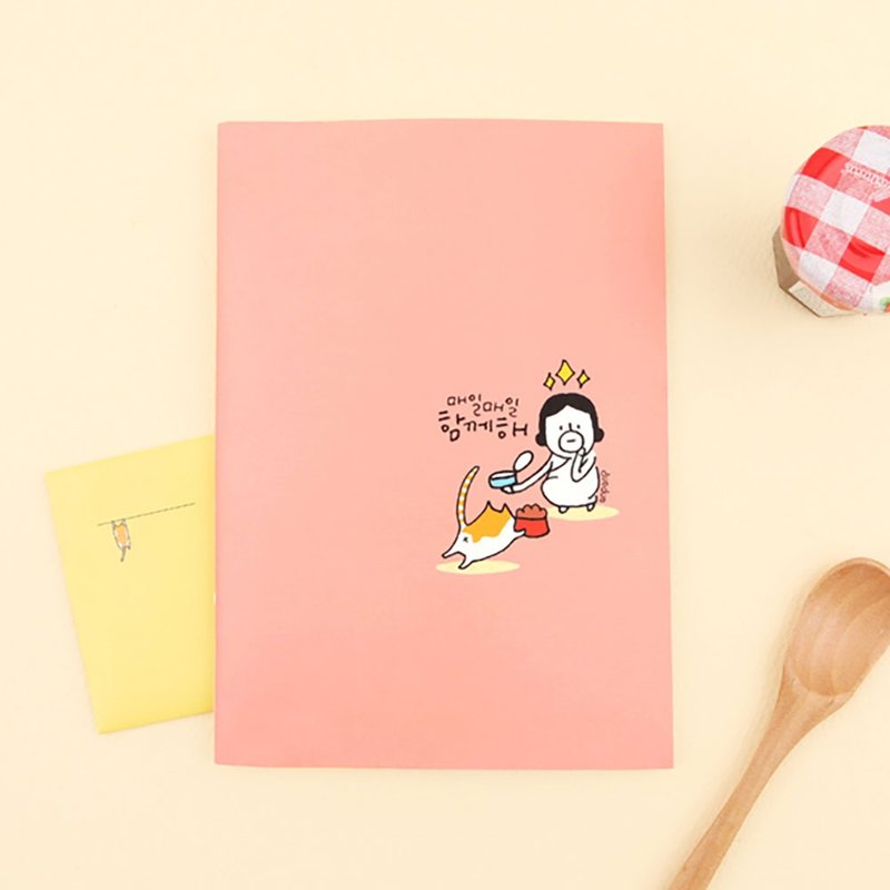 Hello DunDun 啰登登系列 彩色手札M 04.自由无线 - 笔记本/手帐 - 纸 