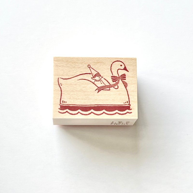 【好时光 印章系列】小精灵与天鹅 - 印章/印台 - 塑料 