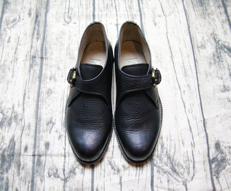 Back to Green:: 中筒孟克鞋  MADE IN ITALY  vintage shoes - 女款休闲鞋 - 真皮 