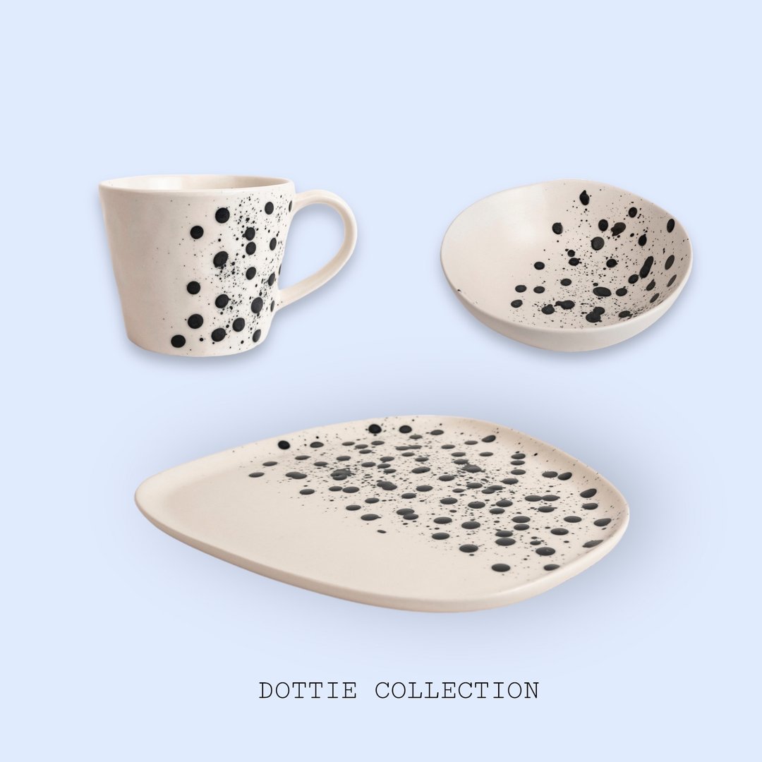 Dottie 点点系列餐盘/餐碗/杯子 - 盘子/餐盘/盘架 - 瓷 