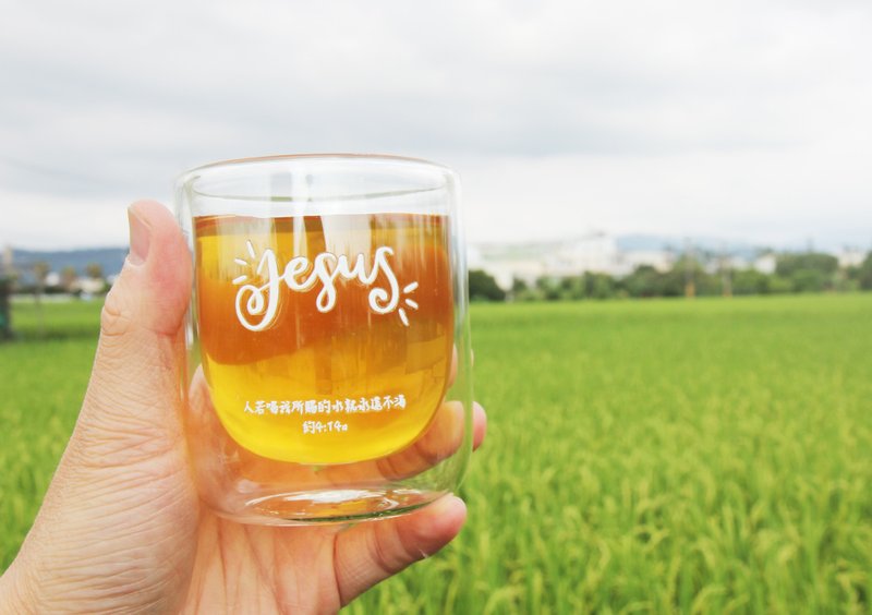 Jesus-双层耐热玻璃杯 - 其他杯子 - 玻璃 透明