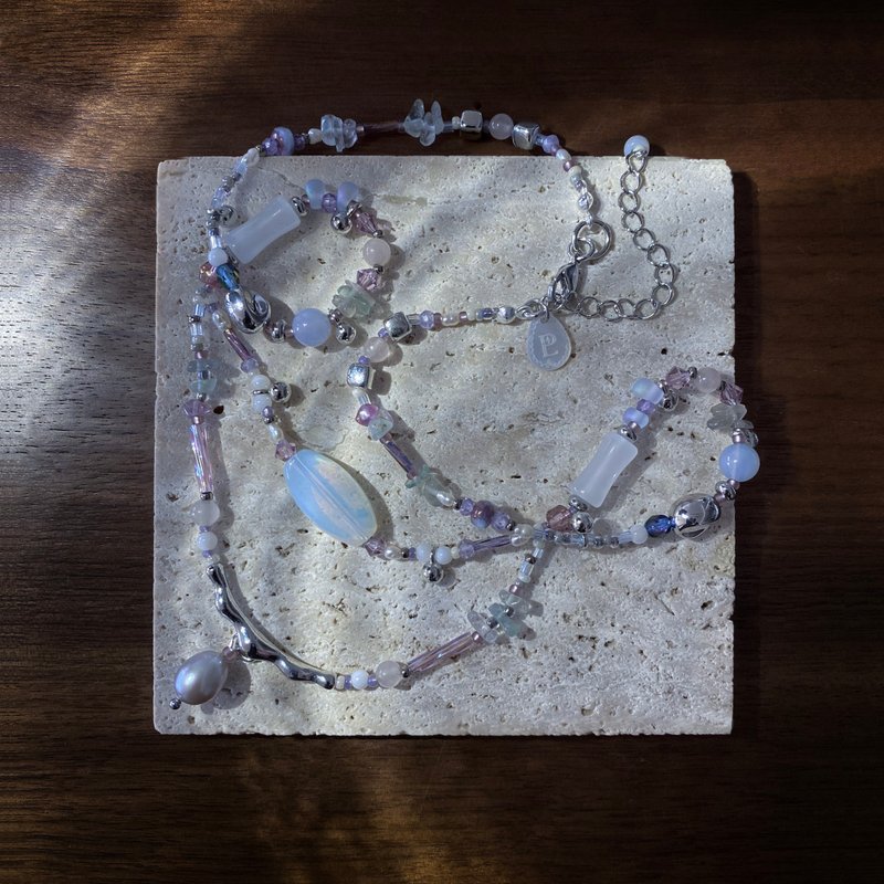 Atelier Pluton实验序号 | PL279 - 项链 - 珍珠 紫色