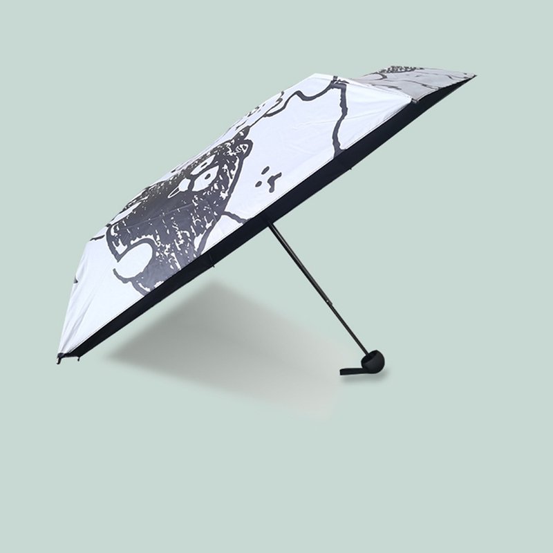 晴雨两用五折伞 | 奥乐鸡 - 雨伞/雨衣 - 其他材质 