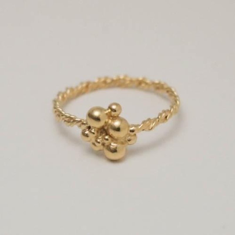 tubutubu.ring gd【FR123】 - 戒指 - 其他金属 金色