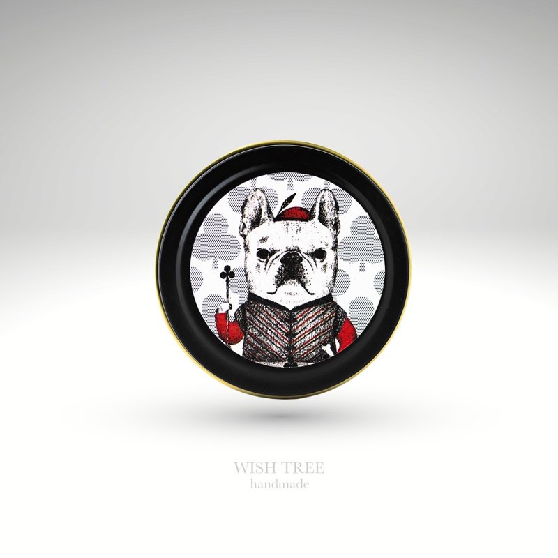 英勇卫兵旅行香氛蜡烛 - 蜡烛/烛台 - 蜡 黑色