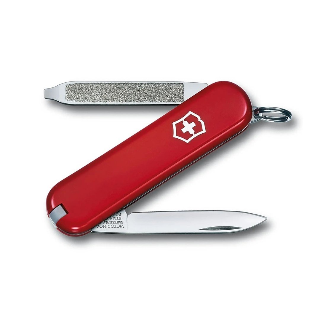 VICTORINOX 瑞士维氏 瑞士刀 6用 58mm 红 0.6123 - 露营用品 - 不锈钢 红色