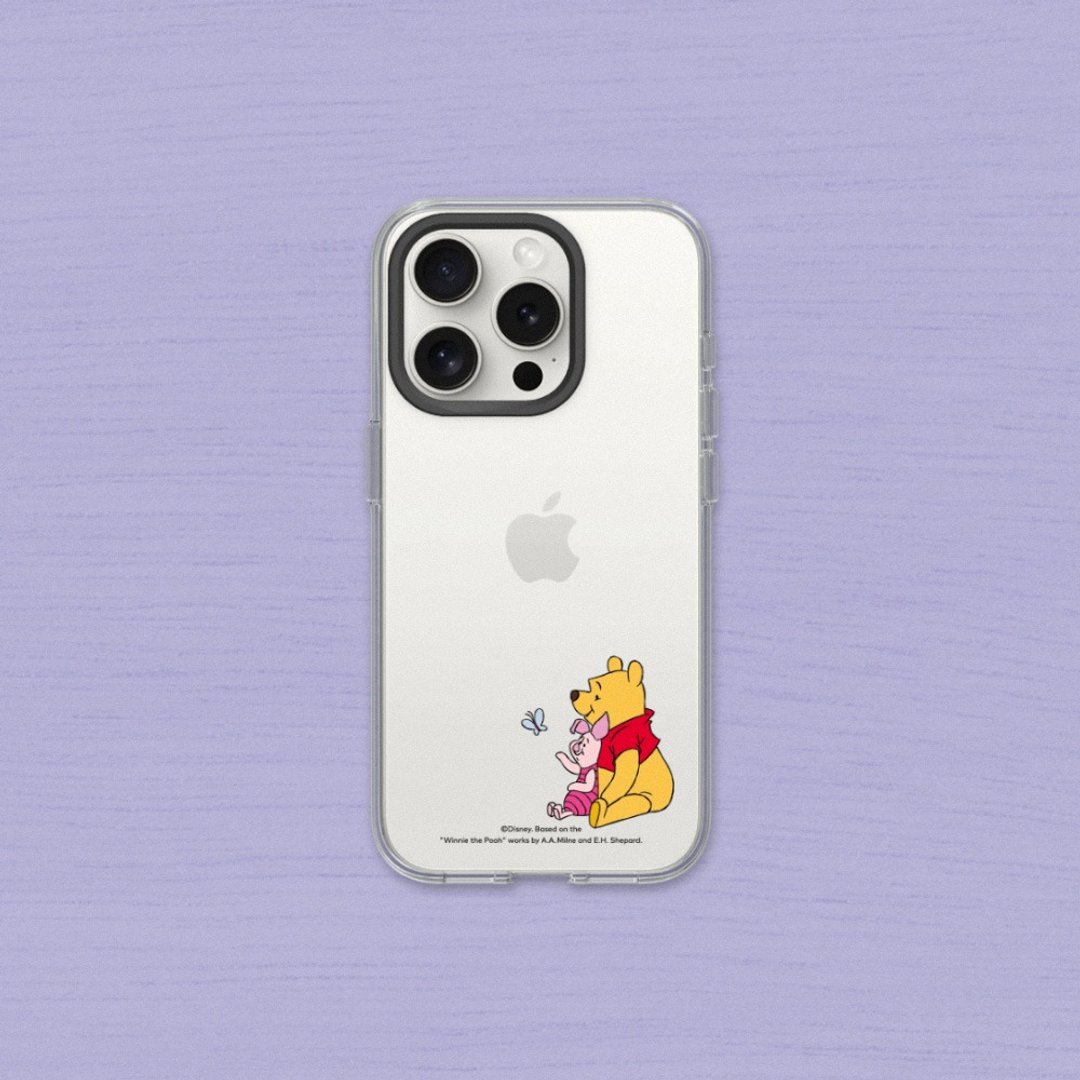 Clear透明防摔手机壳∣小熊维尼系列/友尼真好 for iPhone - 手机壳/手机套 - 塑料 透明