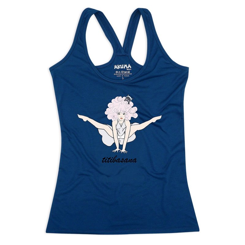 AKUMA YOGA 轻柔感Y字背心 – titibasana - 女装背心 - 其他材质 多色