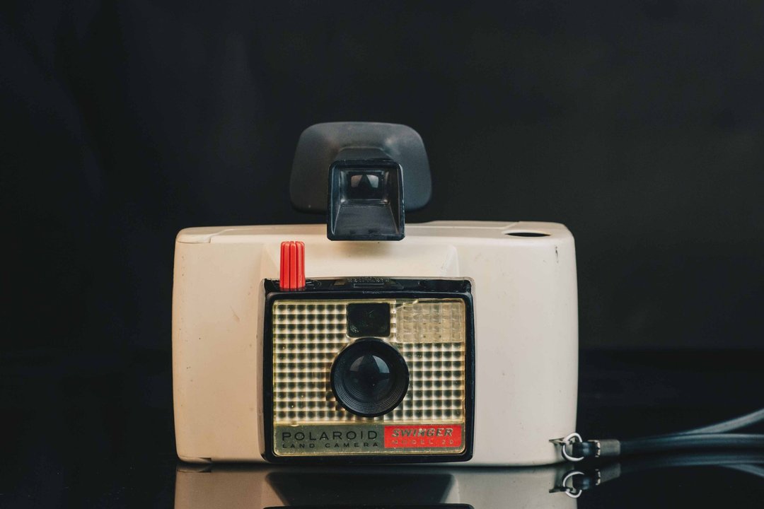 Polaroid Swinger Model 20 - 相机 - 其他金属 黑色
