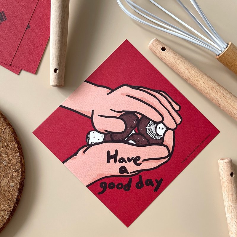 【快速出货】have a good day春联挥春斗方 - 红包/春联 - 纸 红色