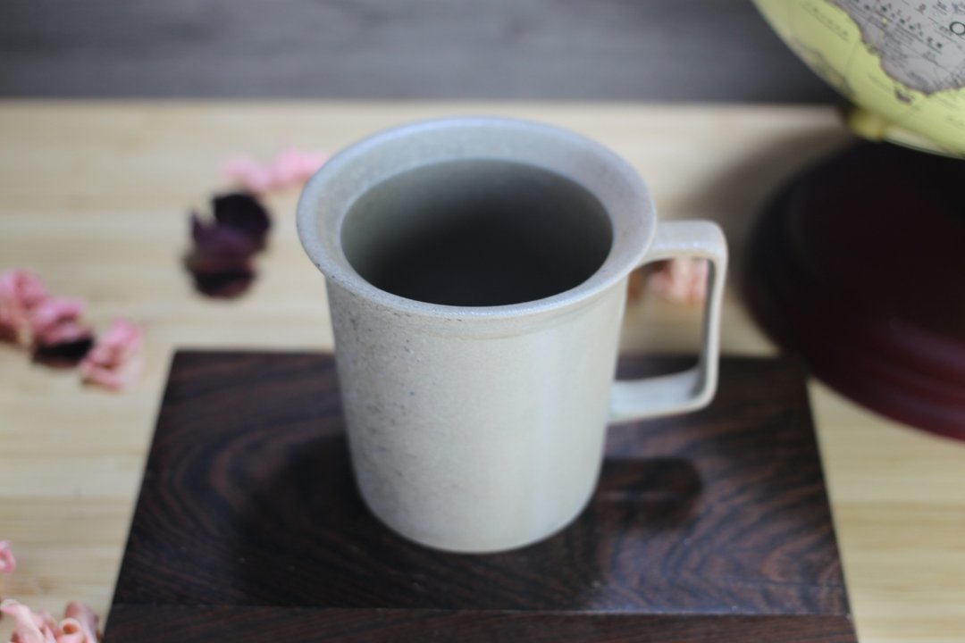 【沐春生活】240ml 柴烧天然落灰 方韵杯 咖啡杯 台湾莺歌制 - 咖啡杯/马克杯 - 瓷 