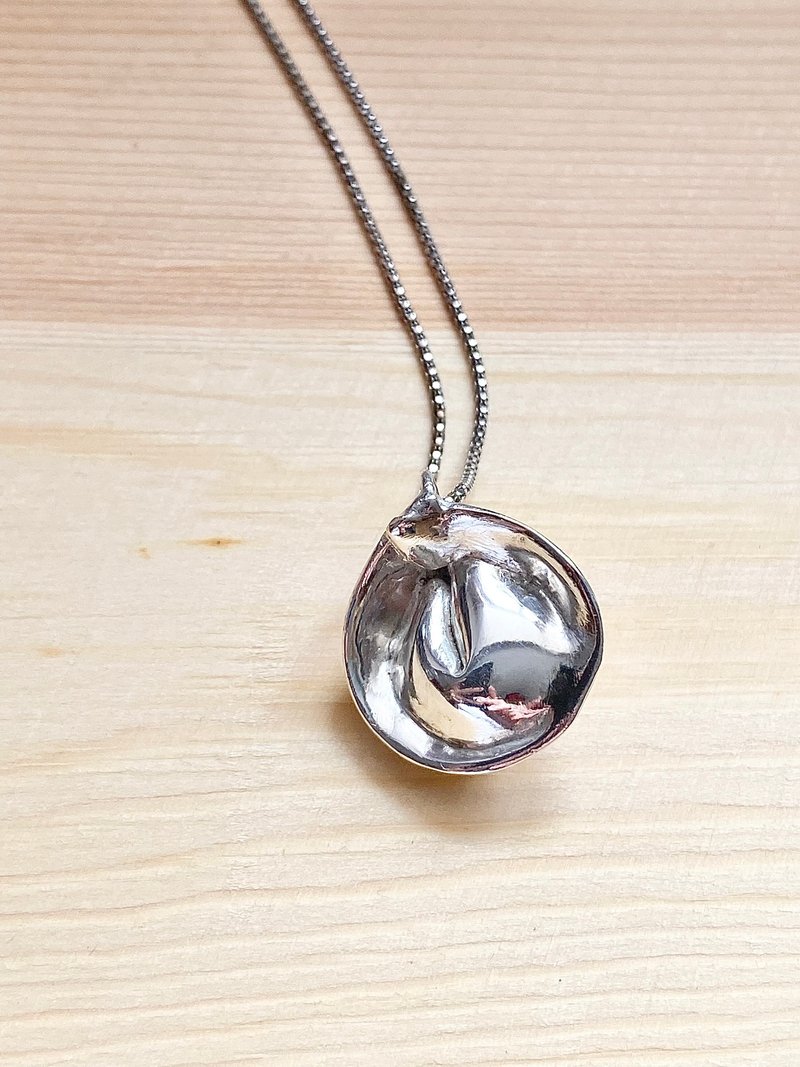 手作银饰-999纯银吊咀-Tortellini的回忆 - 项链 - 纯银 银色