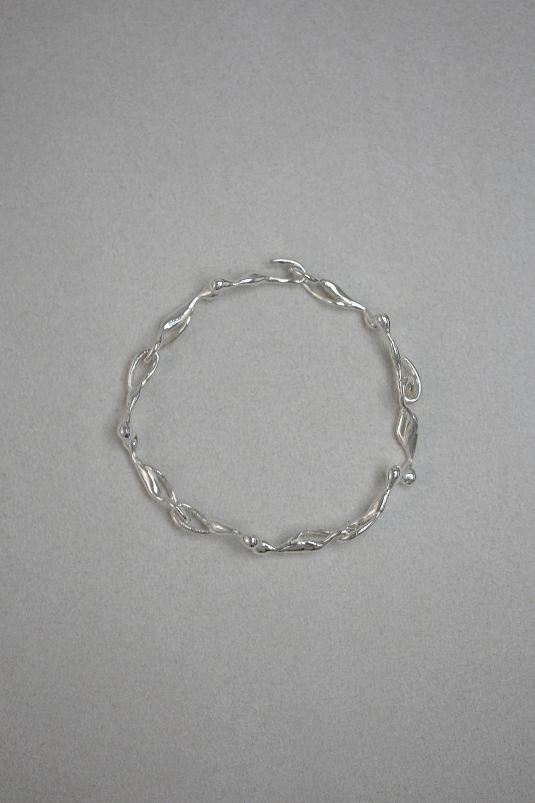 vortex flow Bracelet 漩流手链 - 手链/手环 - 纯银 银色