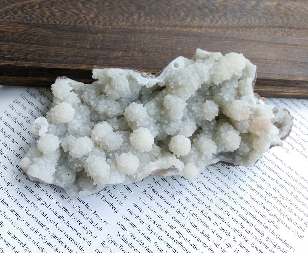Chalcedony 马达加斯加 葡萄状石英矿 玉髓原石 天然矿石 原矿 - 摆饰 - 其他材质 