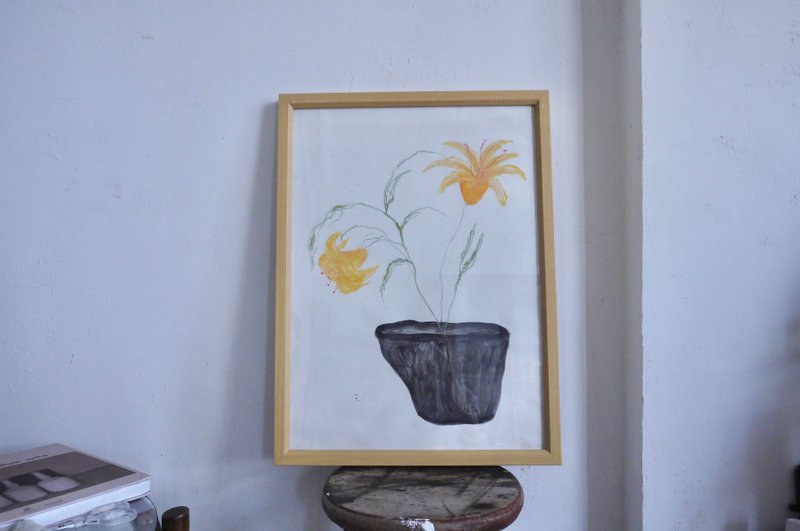 静 物 花 - 海报/装饰画/版画 - 纸 