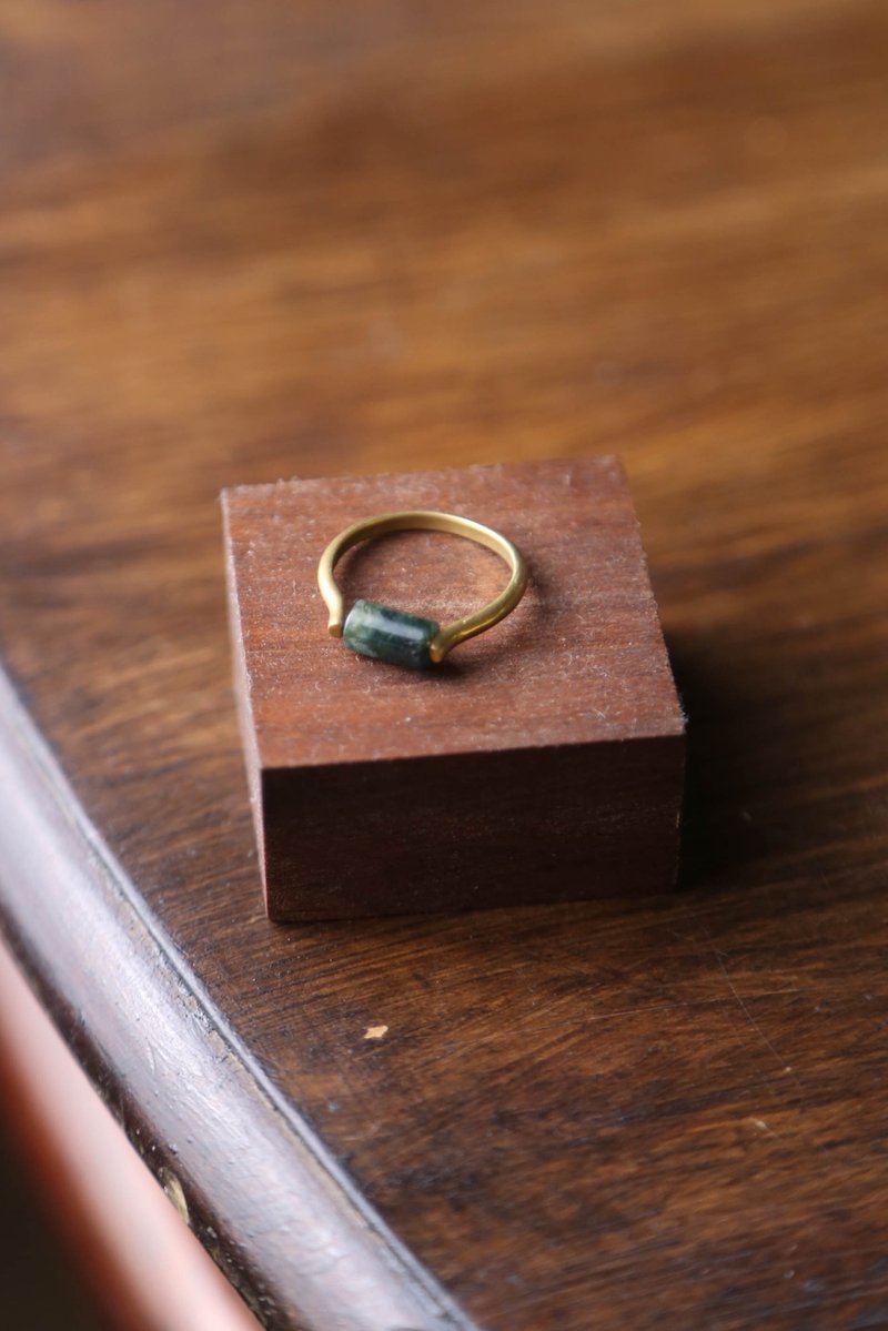 转转 - 水晶 矿石 戒指 (五款) - 戒指 - 铜/黄铜 多色