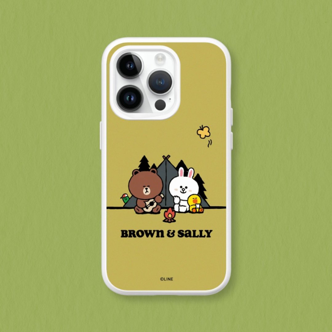 SolidSuit背盖手机壳∣LINE FRIENDS/Music and Relax for iPhone - 手机壳/手机套 - 塑料 多色
