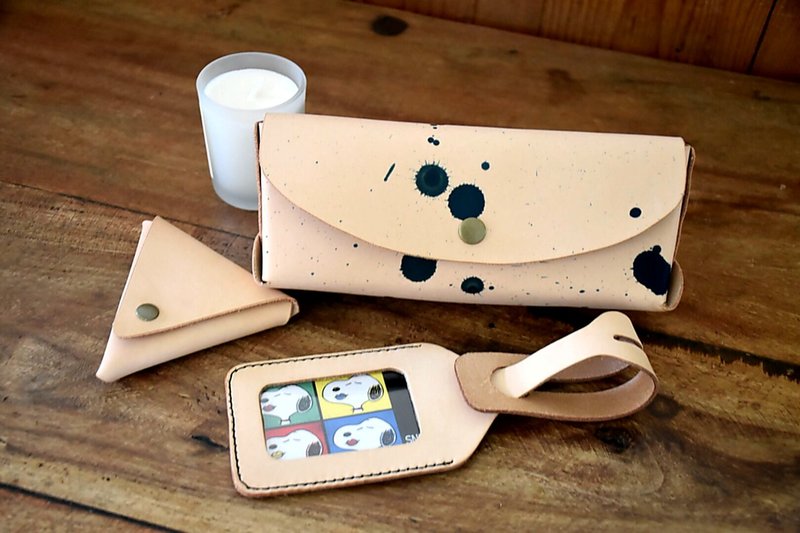 城市漫学 手工 笔袋 卡套 零钱包 定制化 - 铅笔盒/笔袋 - 真皮 多色