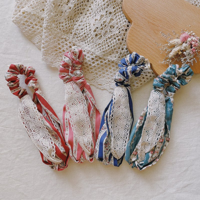 碎花系缎带发带 - 发带/发箍 - 其他材质 